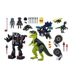 Playmobil óriások T-Rex párharca, Dinoszauruszok, 84 db