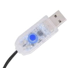 shumee 500 LED-es kék bel- és kültéri fényfüzér 500 cm