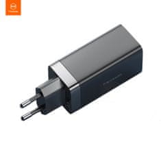 Mcdodo Mcdodo GaN hálózati töltő, 220V, 65W, 2x USB-C, 1x USB-A, fekete
