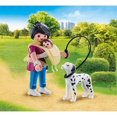 Playmobil Anya babával | és kutya, Építőanyagok, kivitelezés PLA70154