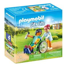 Playmobil beteg | tolószékben, Építőanyagok, kivitelezés PLA70193