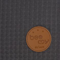 BeeMy DELUXE nyári takaró, 110x130 cm, GREY