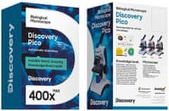 Levenhuk Discovery Pico Gravity Microscope + a Láthatatlan világ című könyv