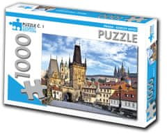 Tourist Edition Puzzle Prága - Károly-híd 1000 darab (1. sz.)