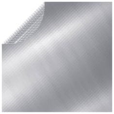 shumee ezüst polietilén medencetakaró 455 cm