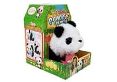 Lean-toys Interaktív panda - mozgás és hang