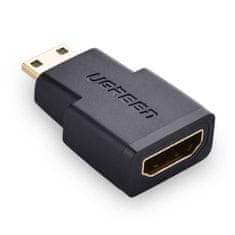 Ugreen adapter Mini HDMI - HDMI M/F, fekete
