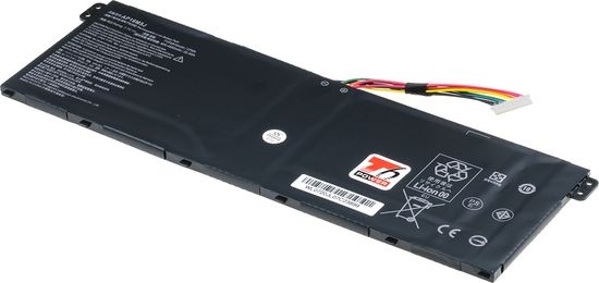 T6 power Akkumulátor Acer Aspire 1 A114-32 serie készülékhez, Li-Poly, 7,7 V, 4810 mAh (37 Wh), fekete