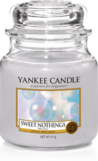 Yankee Candle Yankee gyertya SWEET NOTHINGS Közepes gyertya 411 g