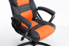 BHM Germany Pedro irodai szék, fekete/narancs