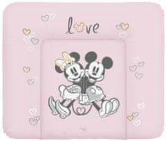 Ceba Baby Puha pelenkázó alátét komódra, 85x72, Disney Minnie & Mickey, Pink