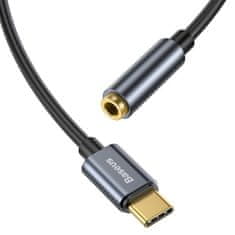 BASEUS L54 adapter USB-C / 3.5mm mini jack, szürke