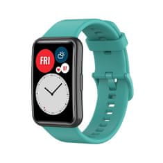 BStrap Silicone szíj Huawei Watch Fit, teal