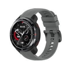 BStrap Silicone szíj Honor Watch GS Pro, dark gray