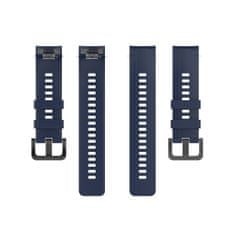 BStrap Silicone szíj Honor Watch GS Pro, dark blue
