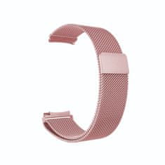 BStrap Milanese szíj Samsung Galaxy Watch 4 / 5 / 5 Pro / 6, rose pink