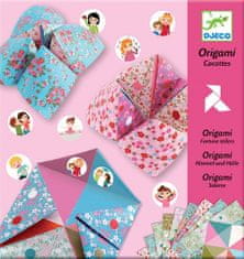 Djeco Origami mennyország, pokol, paradicsom (rózsaszín)