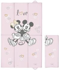 Ceba Baby Disney Minnie & Mickey Utazó pelenkázó alátét, 50x80, Pink