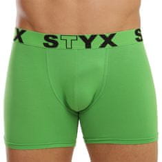 Styx Fekete long férfi boxeralsó sport gumi (U1069) - méret XXL