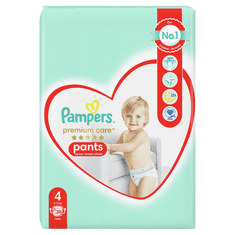 Pampers Premium Care Pants 4 (9-15 kg) Maxi bugyipelenka 38 db