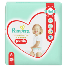 Pampers Nadrágpelenka Premium Care Pants 6 (15+ kg) 31 db.