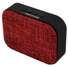 Esperanza EP129R SAMBA Bluetooth, FM piros hordozható hangszóró