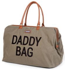 Childhome Pelenkázótáska Daddy Bag Big Canvas Khaki