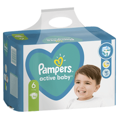 Pampers Active Baby Pelenka, 6-es méret, 96 pelenka, 13-18 kg