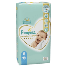Pampers Premium Care 5 Junior pelenka (11-16 kg) 58 db