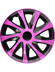 NRM Dísztárcsa FIAT 15", DRACO rózsaszín 4 db
