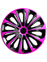 NRM Dísztárcsa RENAULT 16", STRONG DUOCOLOR pink és fekete 4 db