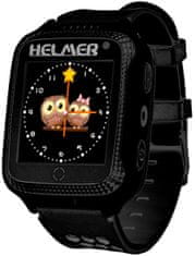 Helmer Okos érintőképernyős óra GPS lokátorral és kamerával - LK 707 fekete