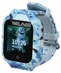 Helmer Okos érintőképernyős óra GPS lokátorral és kamerával - LK 710 4G kék
