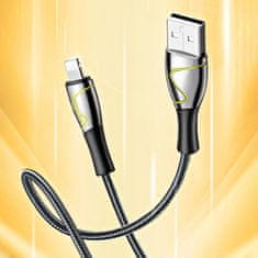 Joyroom Fast Charging kábel USB / Lightning 2.4A 1.2m, fekete