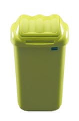 Perlux Szemetes műanyag 30 l - zöld