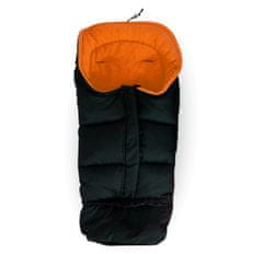Aga puffer kabát Frost 3in1 Fusak Fekete/narancssárga