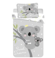 Jerry Fabrics Gyermekágynemű Koala édes álmok baba Pamut, 100/135, 40/60 cm, 40/60 cm