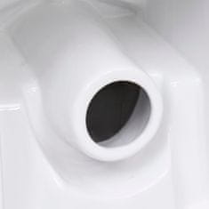 Greatstore fehér kerámia WC hátsó vízelvezetéssel