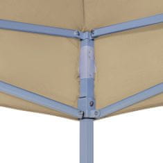 Greatstore bézs tető partisátorhoz 3 x 3 m 270 g/m²