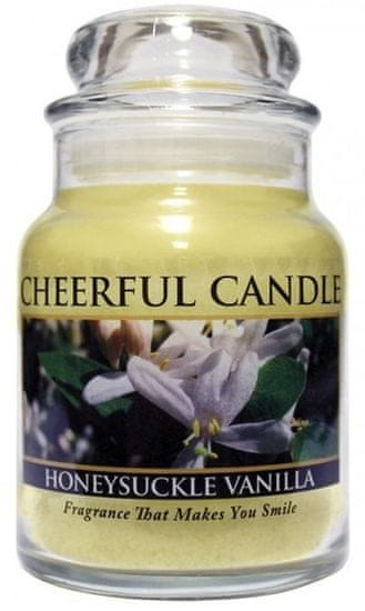 Cheerful Candle HONEYSUCKLE VANILLA 6OZ