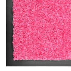 Greatstore rózsaszín kimosható lábtörlő 90 x 150 cm