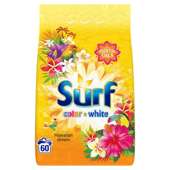 Surf Colour&White Hawiian Dream mosópor, 3,9 kg (60 mosás)