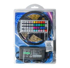 Aga RGB LED szalag 5 m SMD5050 - 60LED/m + meghajtó + tápegység