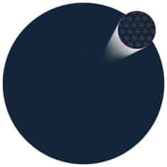 shumee fekete és kék napelemes lebegő PE medencefólia 300 cm
