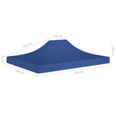 shumee kék tető partisátorhoz 4,5 x 3 m 270 g/m² 