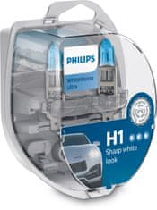 PHILIPS 12V H1 55W P14.5s+W5W White Vision ultra Box 12V H1 55W P14.5s+W5W White Vision ultra Box