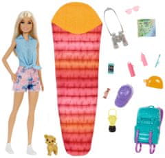 Mattel Barbie Dreamhouse adventures Kempingező Malibu baba