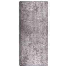 shumee szürke csúszásmentes mosható szőnyeg 80 x 300 cm