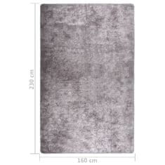 shumee szürke csúszásmentes mosható szőnyeg 160 x 230 cm