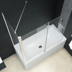 shumee ESG zuhanykabin összecsukható ajtóval 120 x 68 x 130 cm 